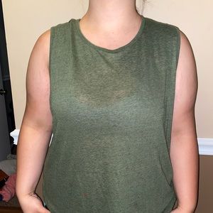 Green Tank Top